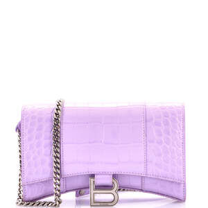 Balenciaga Hourglass Chain Wallet #258474B12B